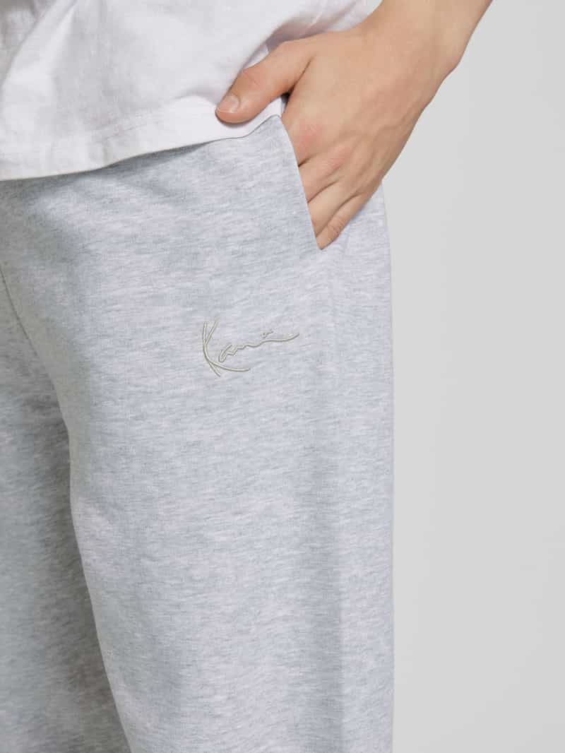 Karl Kani Sweatpants met elastische tailleband en viscose