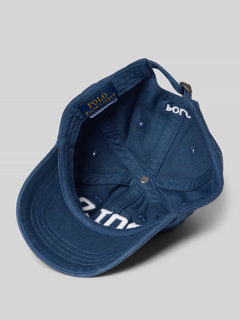Polo Ralph Lauren Kids Baseballpet met labelstitching