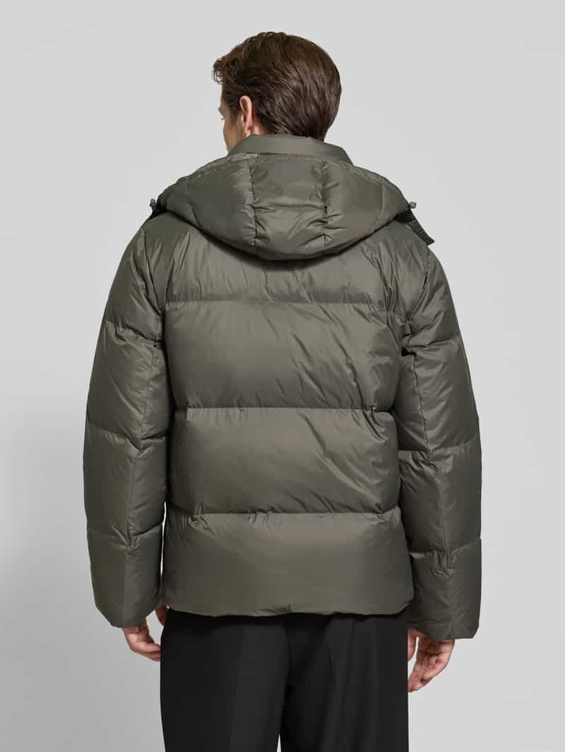 CK Calvin Klein Regular fit donsjack met afneembare capuchon