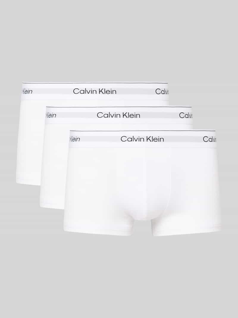 Boxershort met elastische band in een set van 3 stuks