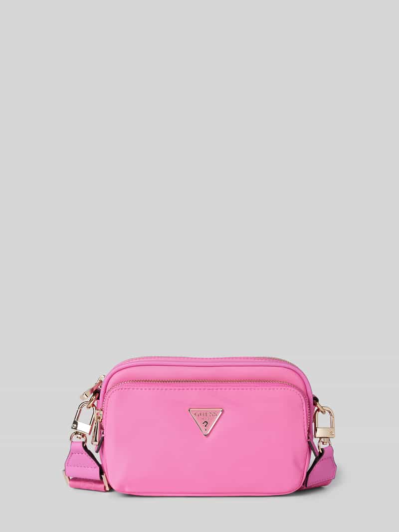 Guess Schoudertas met labeldetail model 'GEMMA'