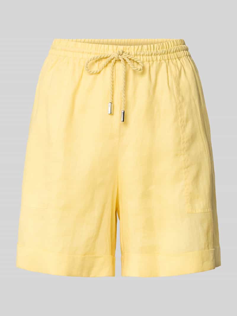 Boss Orange Korte broek met elastische band model 'Tanjina'