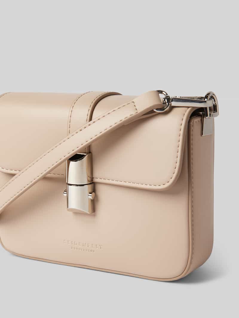 Seidenfelt Handtas met kliksluiting model 'LILLA'