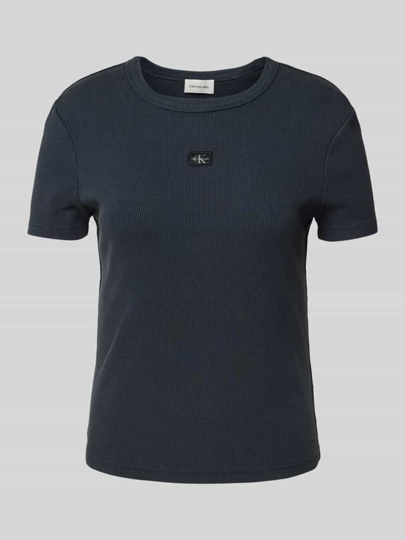 Calvin Klein Jeans T-shirt met labeldetail