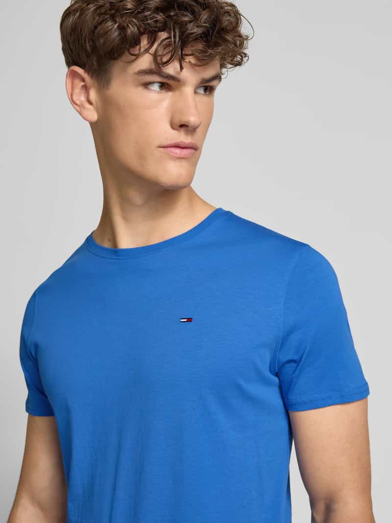 Tommy Jeans Regular fit T-shirt van puur katoen