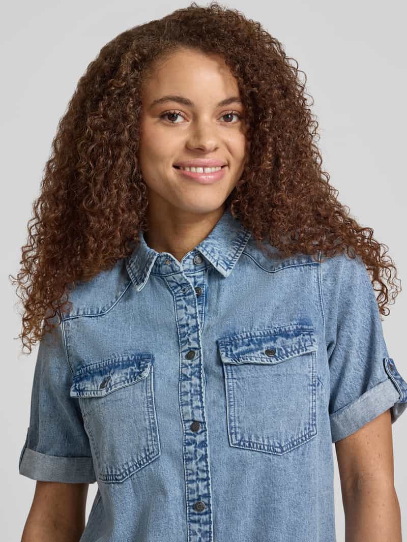 Noisy May Denimjurk met borstzakken model 'NEW SIGNE', foto 4