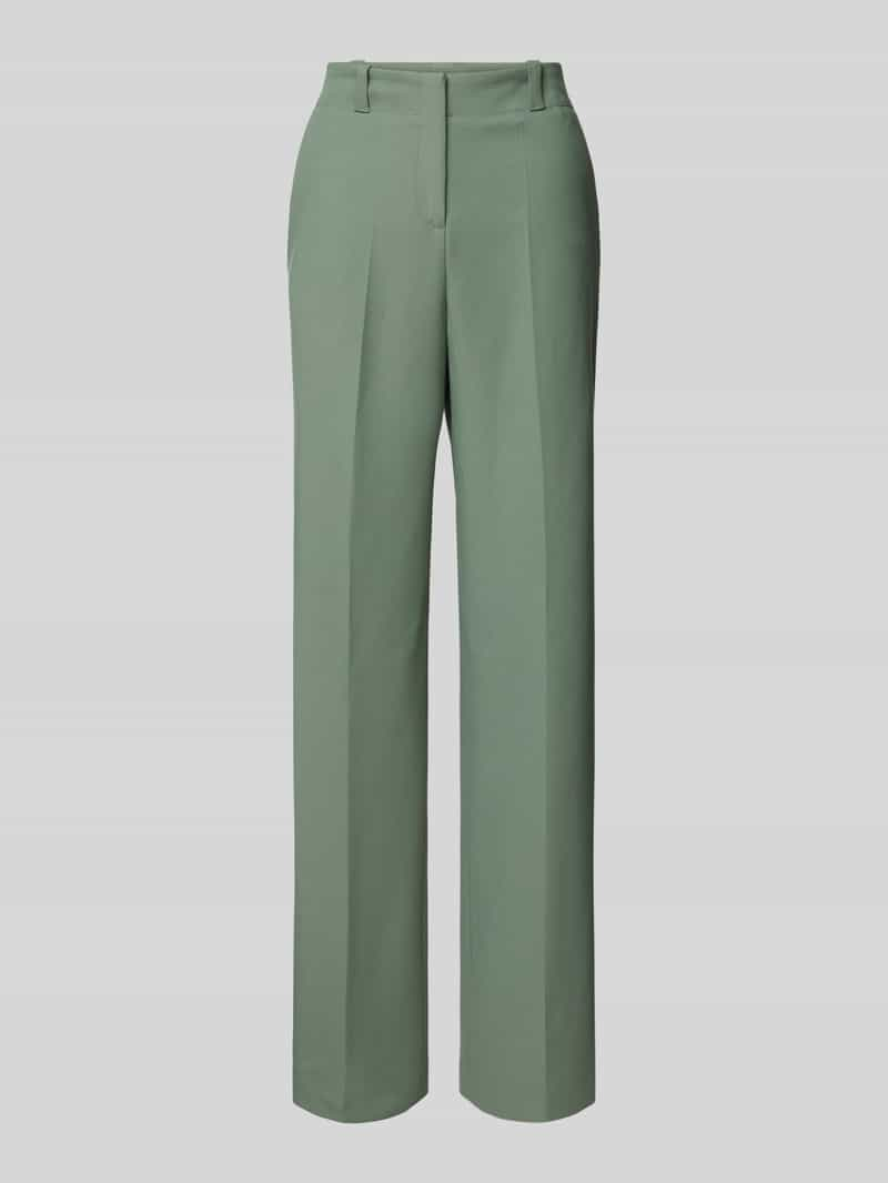 HUGO Straight leg pantalon met persplooien, model 'HULANA'