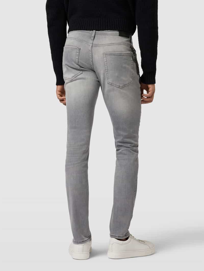 Tapered fit jeans met kettingdetail Antony Morato