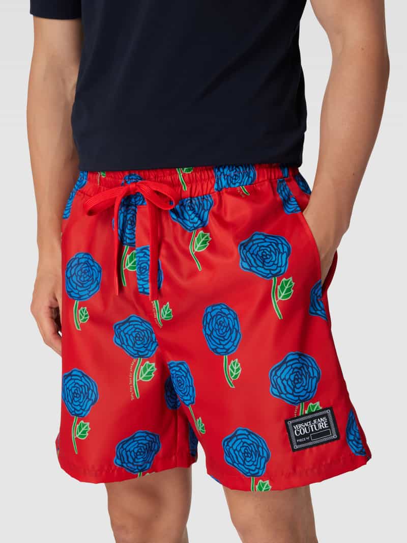Versace Jeans Couture Shorts met all-over motief