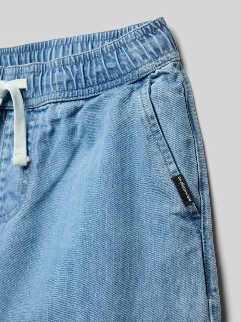 Quiksilver Jeans met elastische band en steekzakken