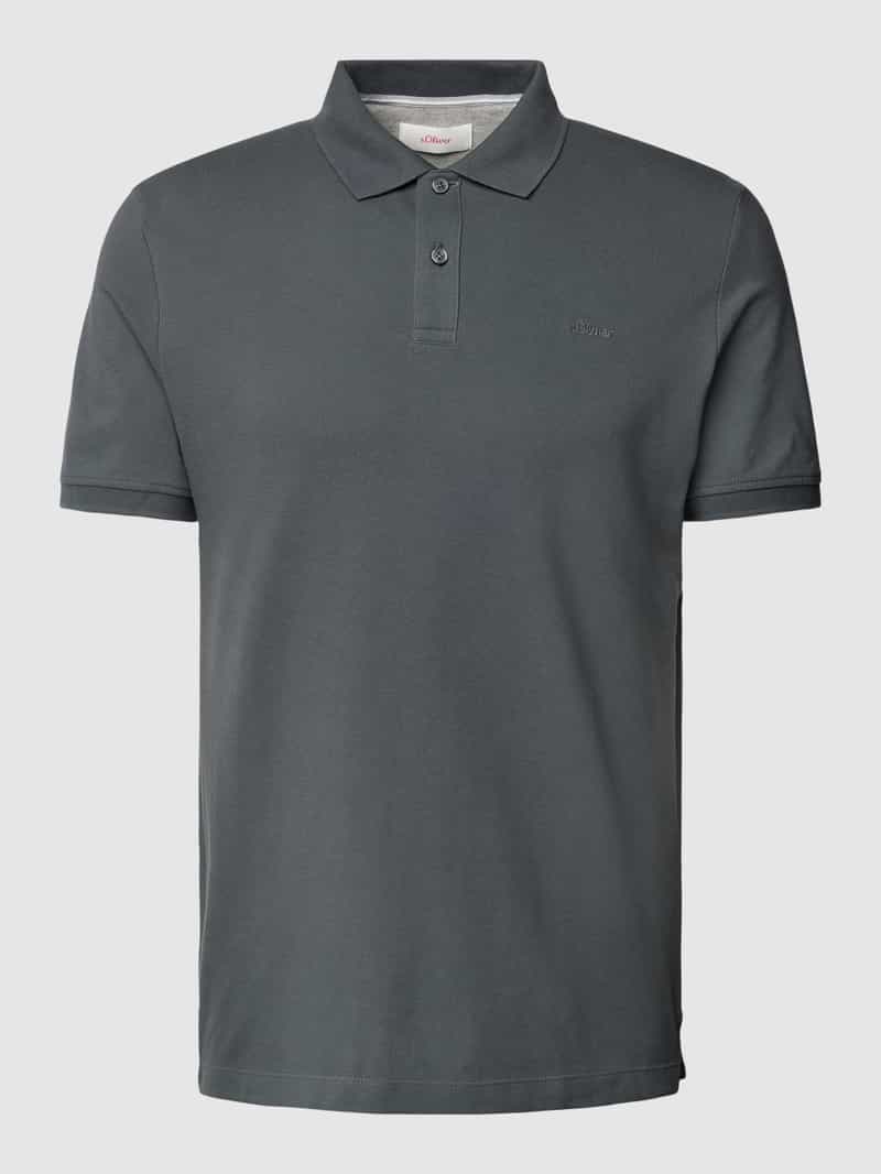 Poloshirt met labeldetail s.Oliver RED LABEL