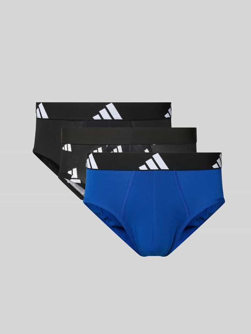 Slip met elastische band met logo in een set van 3 stuks, model 'Active Flex'