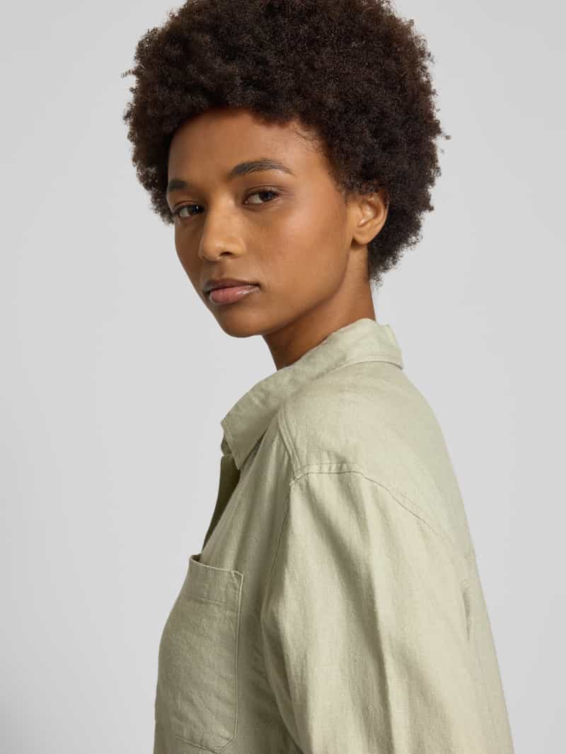 Only Regular fit blouse met lange mouwen model 'CARO'