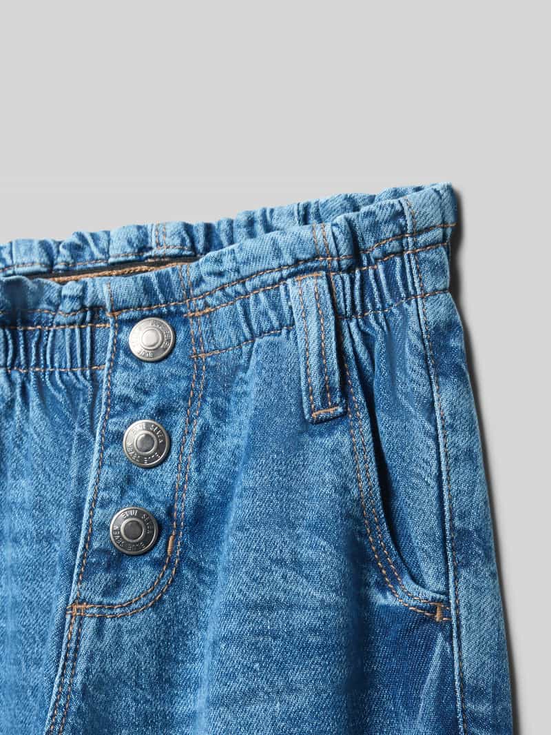 BLUE SEVEN Straight fit jeans met elastische band