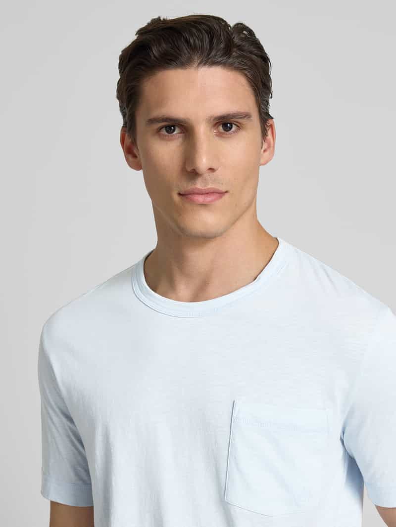 Marc O'Polo Regular fit T-shirt van zachte slubjersey