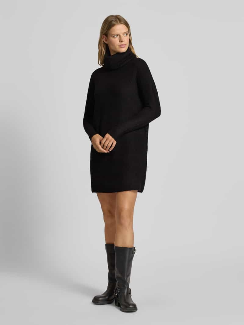 Only tricotjurk met wol model 'JANA' zwart, foto 6