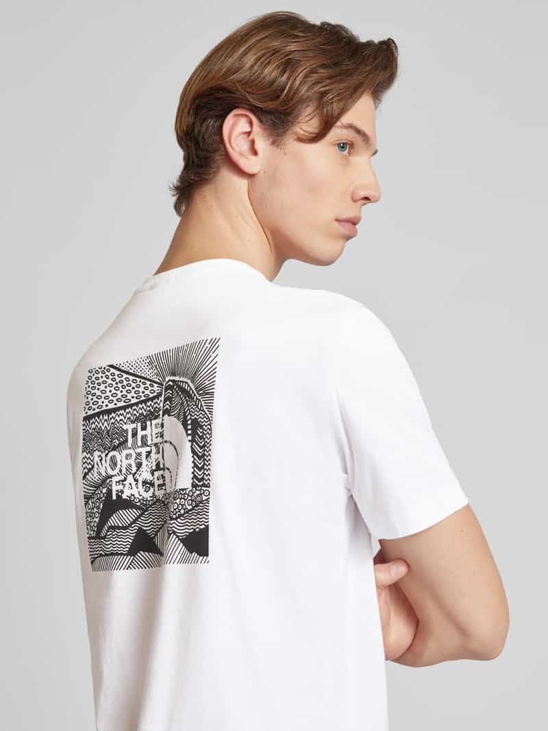 The North Face T-shirt met labelprint