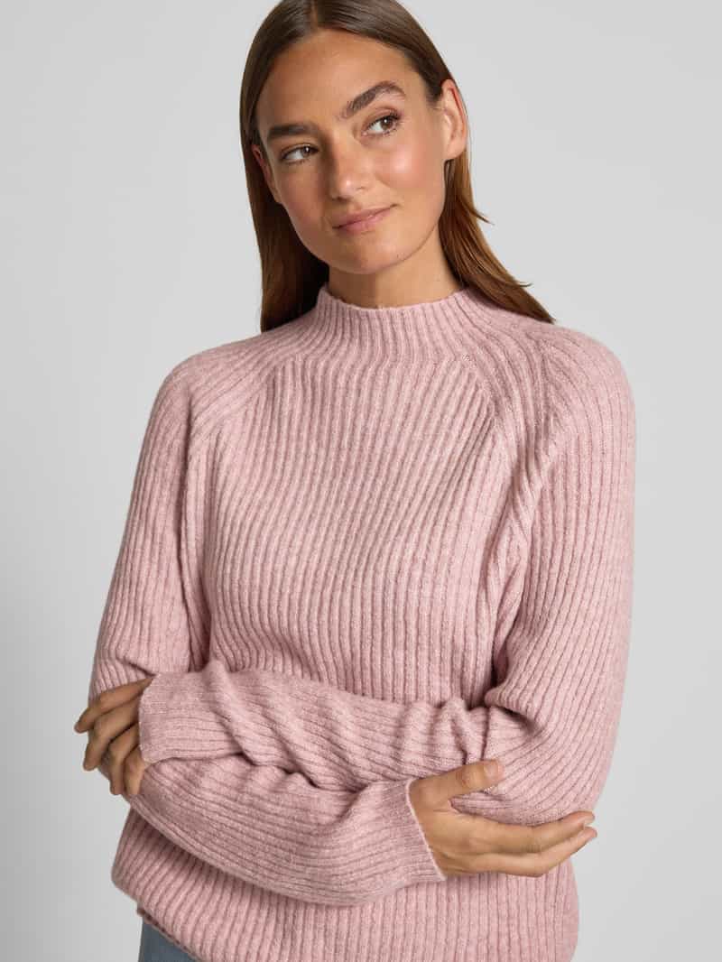 Tom Tailor Denim Regular fit gebreide pullover met katoen