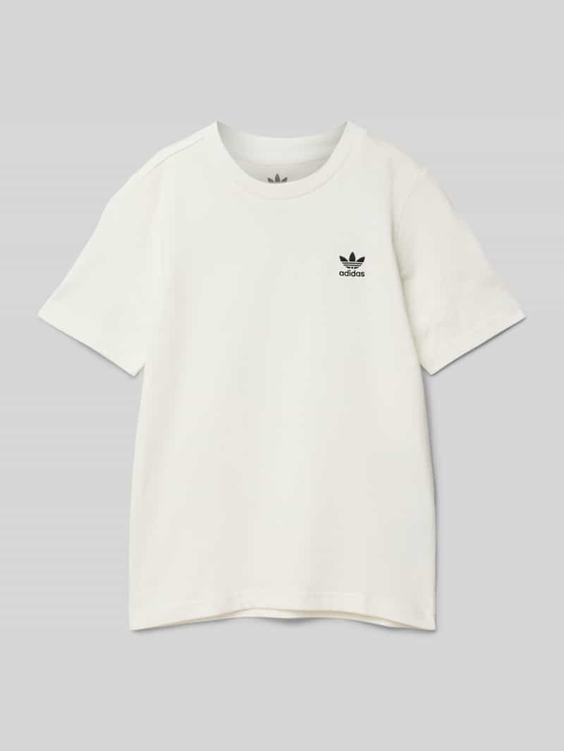 adidas Originals T-shirt met labelstitching model 'CLOWHI'