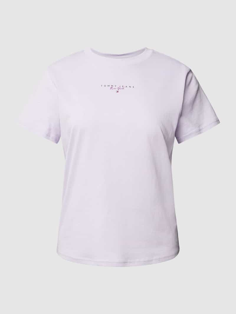 Tommy Jeans T-shirt met labelprint