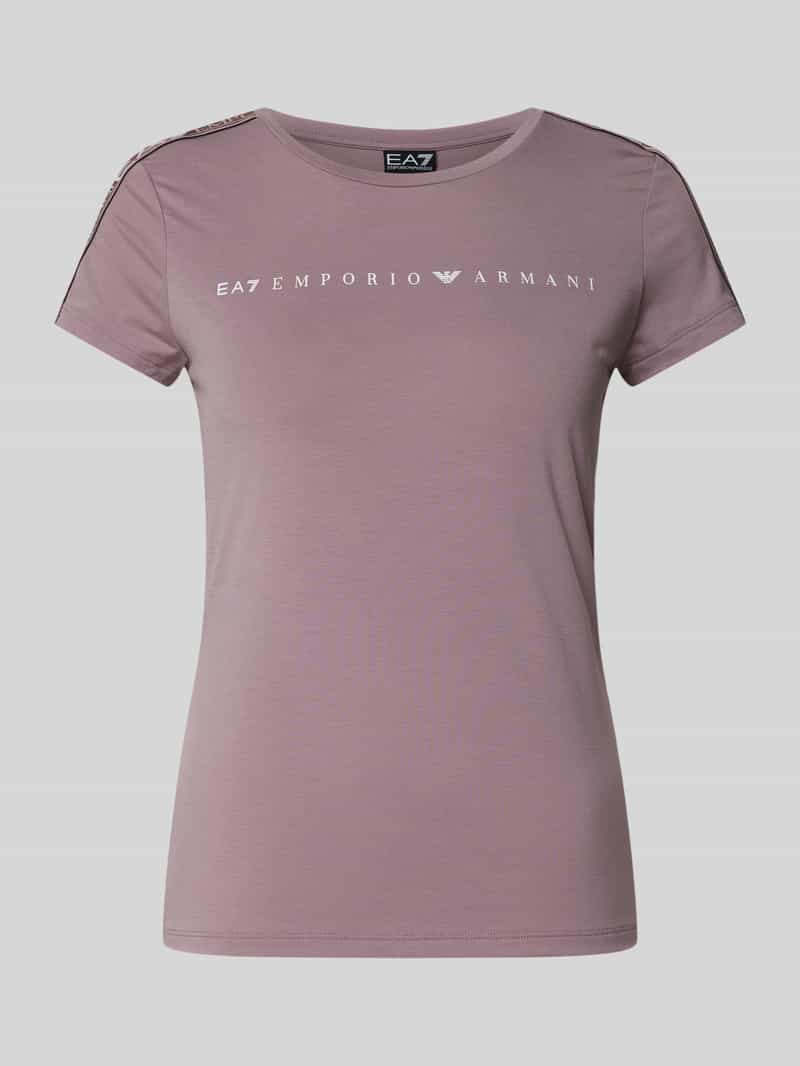 EA7 Emporio Armani T-shirt met ronde hals