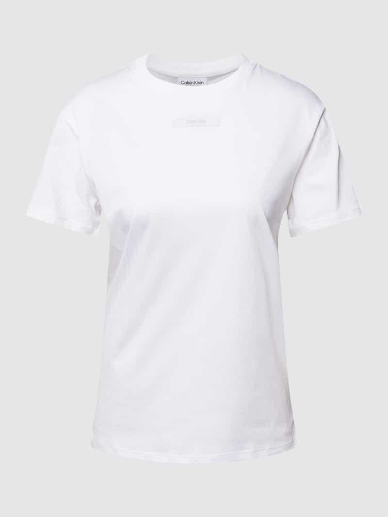 Calvin Klein Womenswear T-shirt met labeldetail