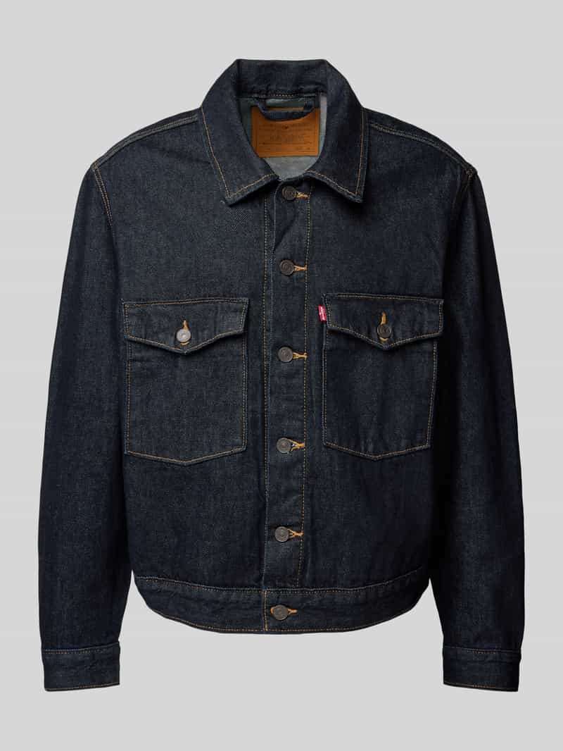 Levi's Jeansjack met paspelzakken op de borst model 'EMBARCADERO STATION'