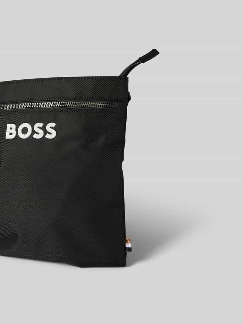 Boss Schoudertas met labelprint model 'Catch_3.0'
