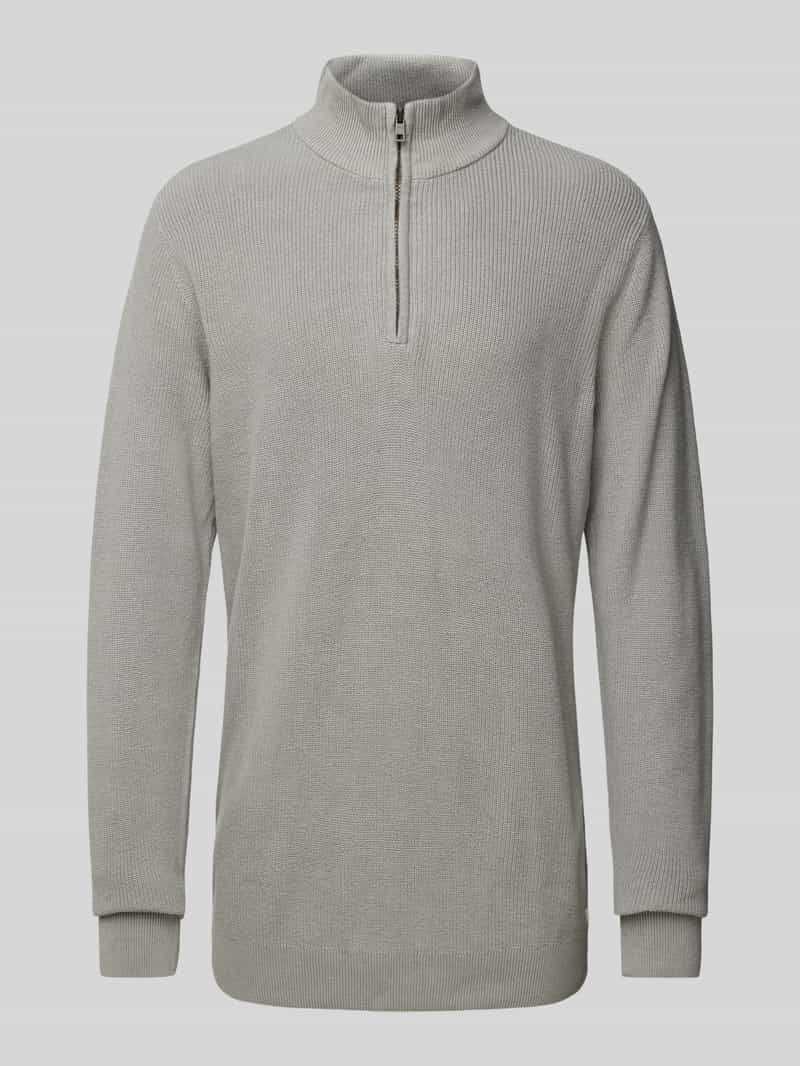 Blend Gebreide pullover met schipperskraag model 'Codford'