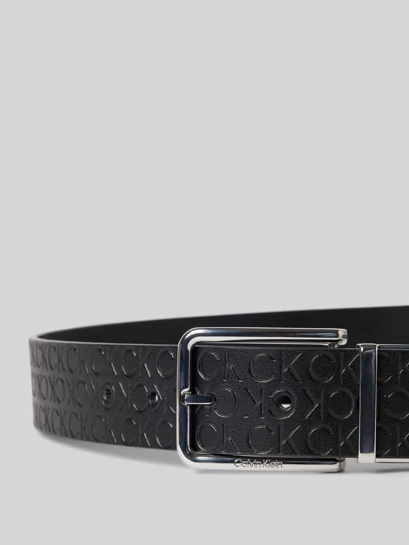 CK Calvin Klein Leren ceintuur met doornsluiting