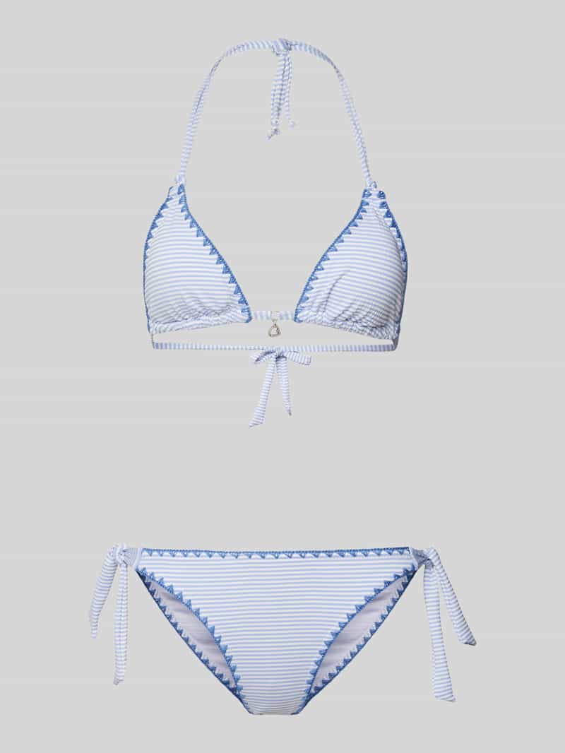 Bikini-set met labeldetail model 'NUCODIMKA'