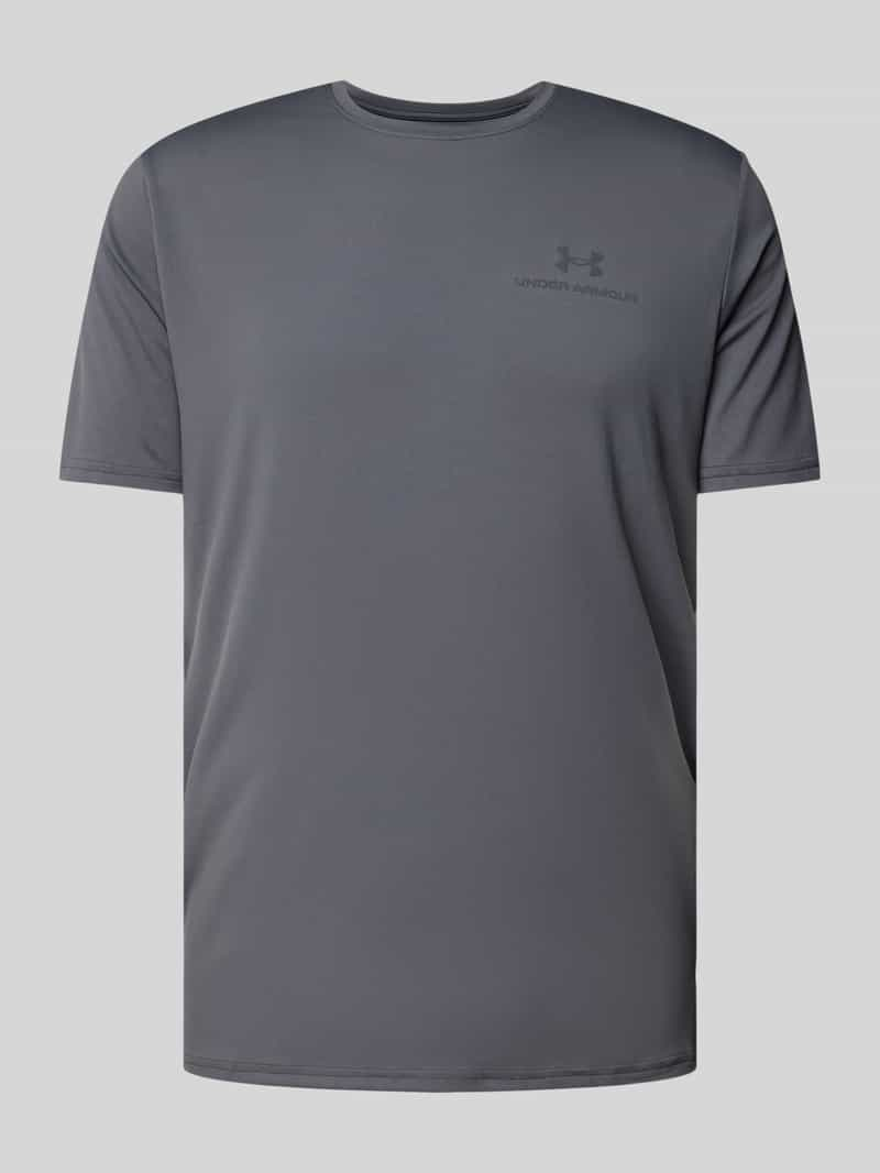 Under Armour T-shirt met labelprint, model 'Vanish'