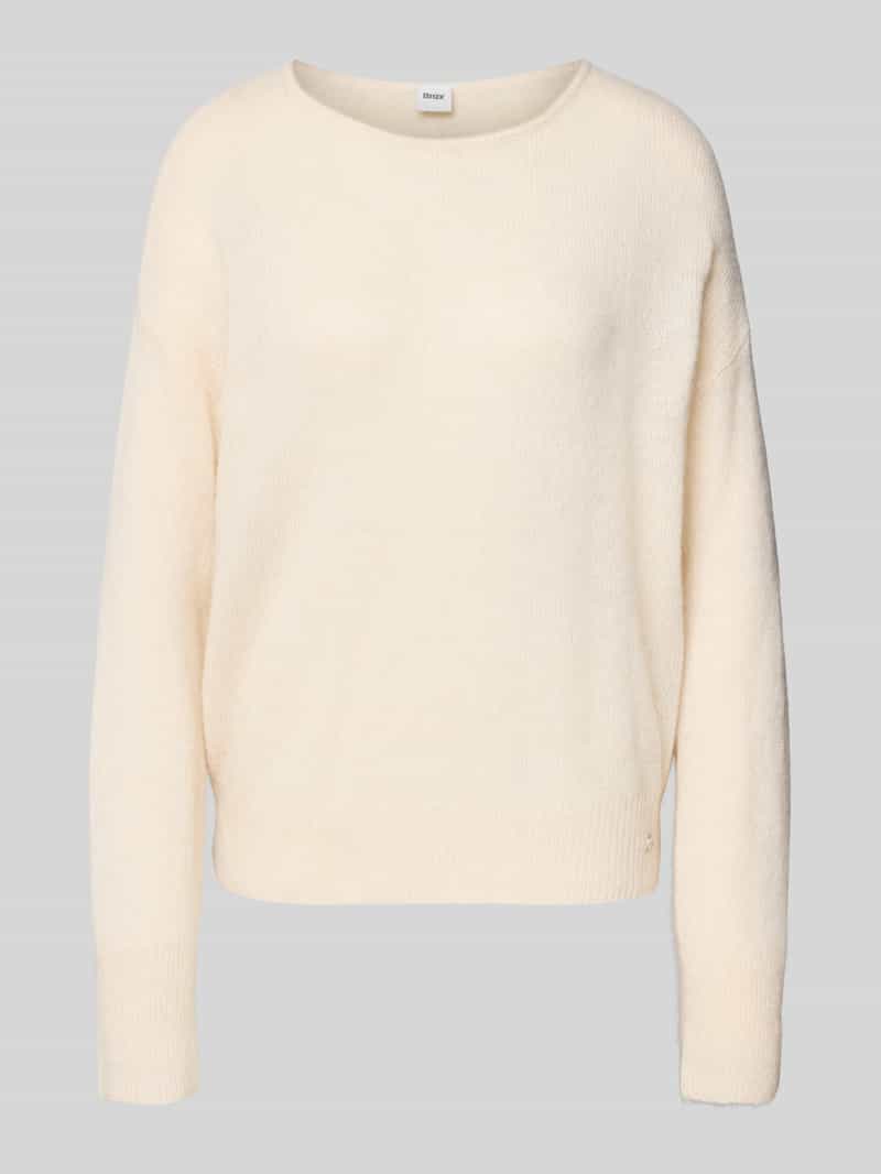 BRAX Gebreide pullover met ribboorden model 'LISA'