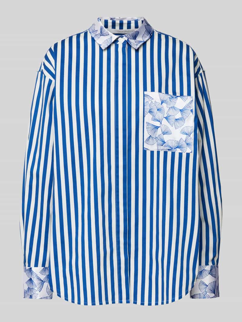 herzensangelegenheit Relaxed fit blouse met borstzak