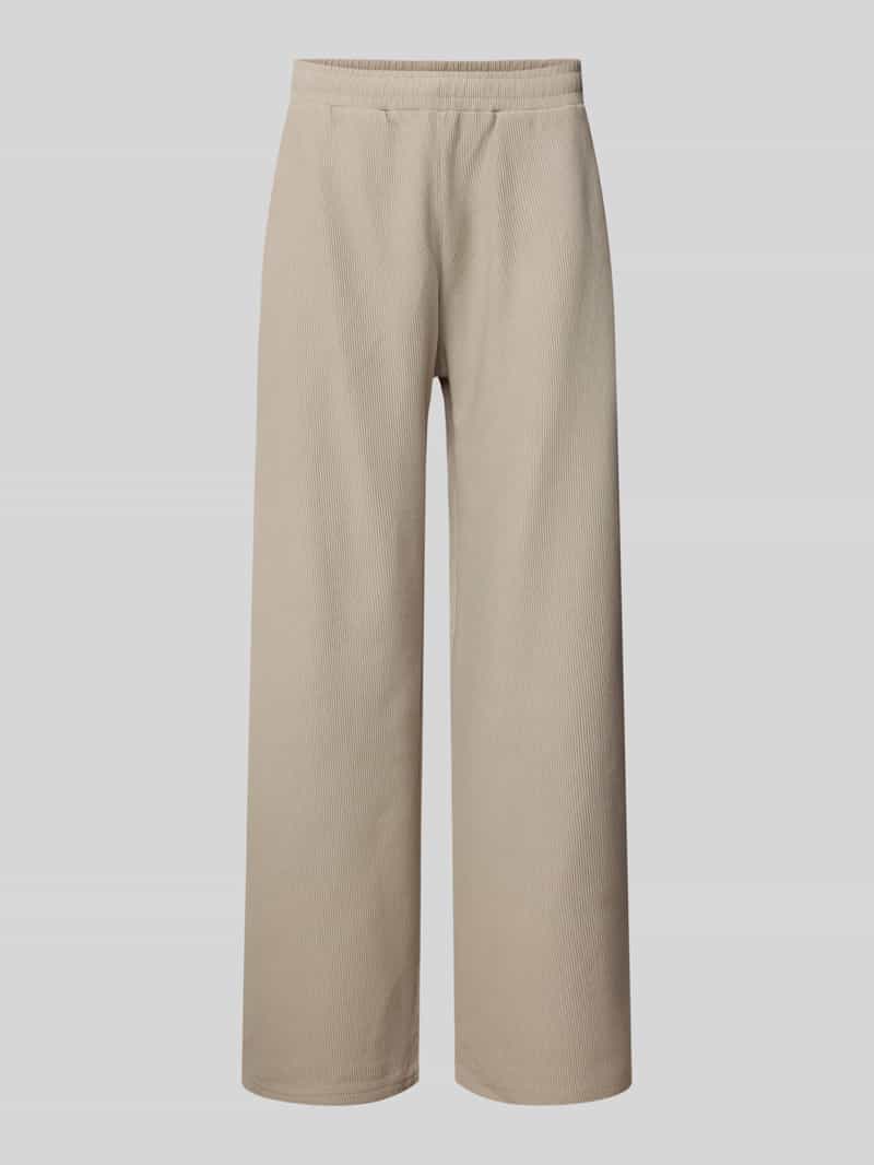 REVIEW Sweatpants in riblook met elastische band