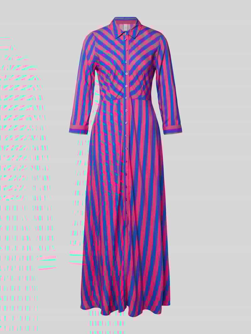 YAS Maxi-jurk met knoopsluiting model 'SAVANNA'