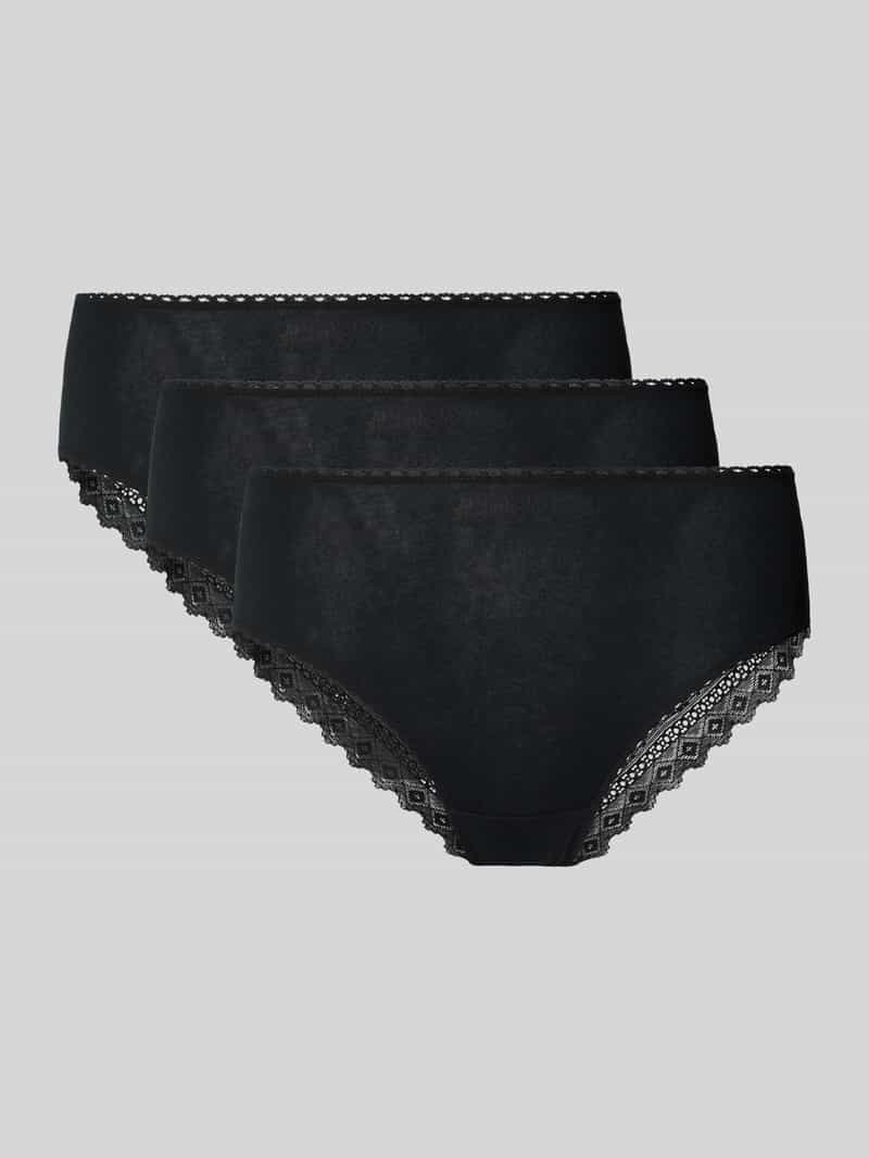 Slips in set van 3 met kant