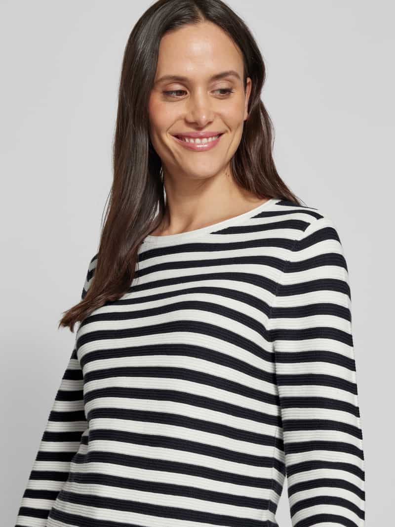 Tom Tailor Regular fit gebreide pullover van zuiver katoen