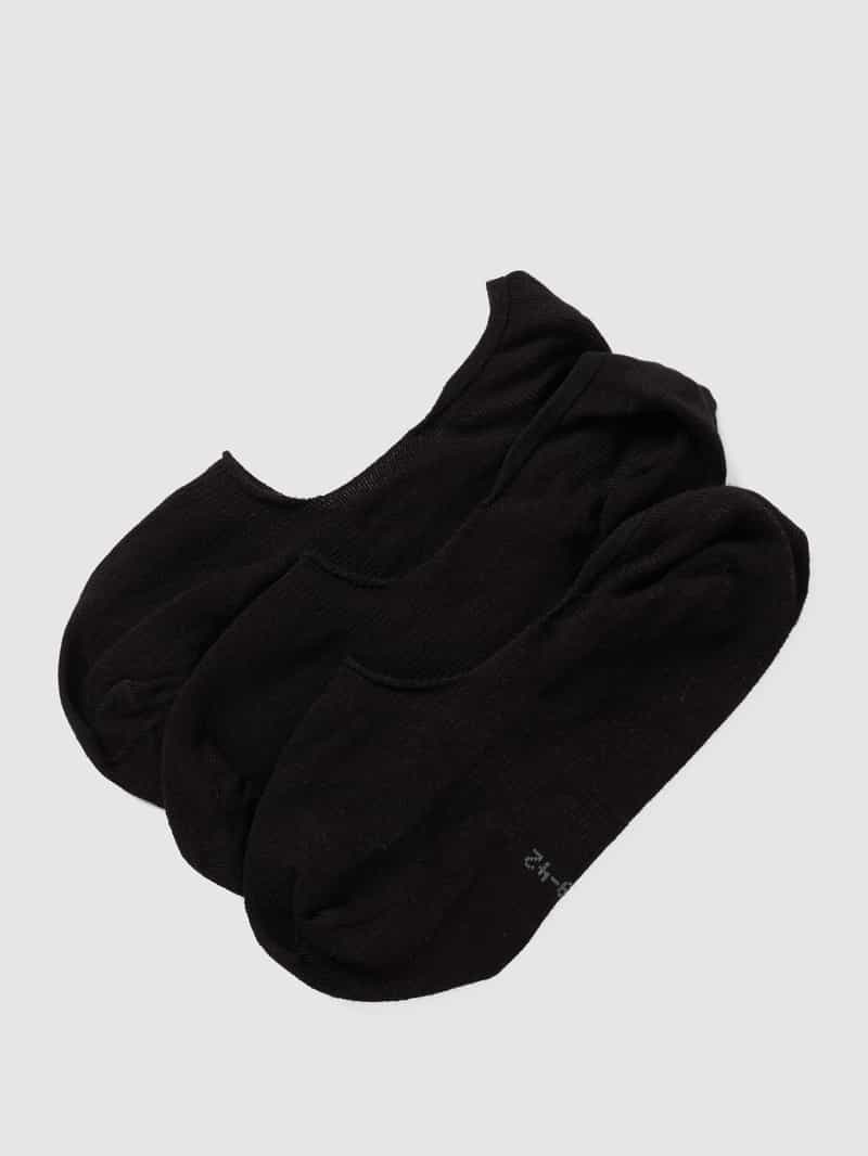 MCNEAL Kousenvoetjes in gemêleerde look in een set van 3 paar