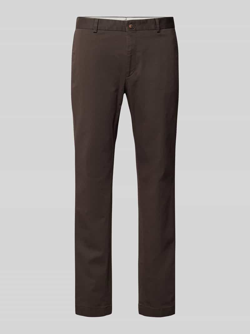 JOOP! Collection Slim fit chino met ceintuurlussen model 'Hank'