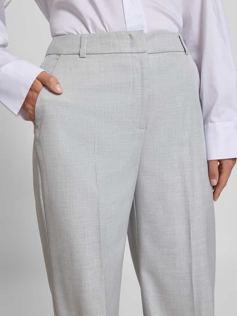 comma Stoffen broek met achterzakken