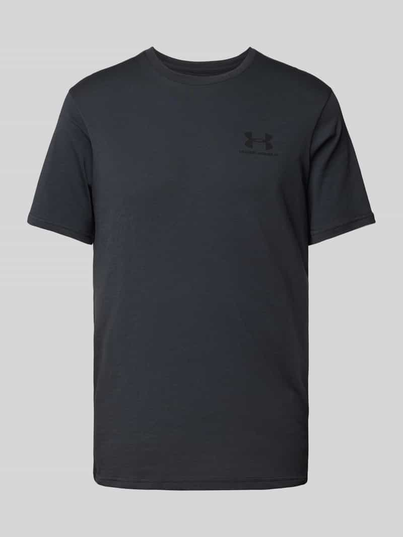 Under Armour T-shirt met labelprint, model 'SPORTSTYLE'