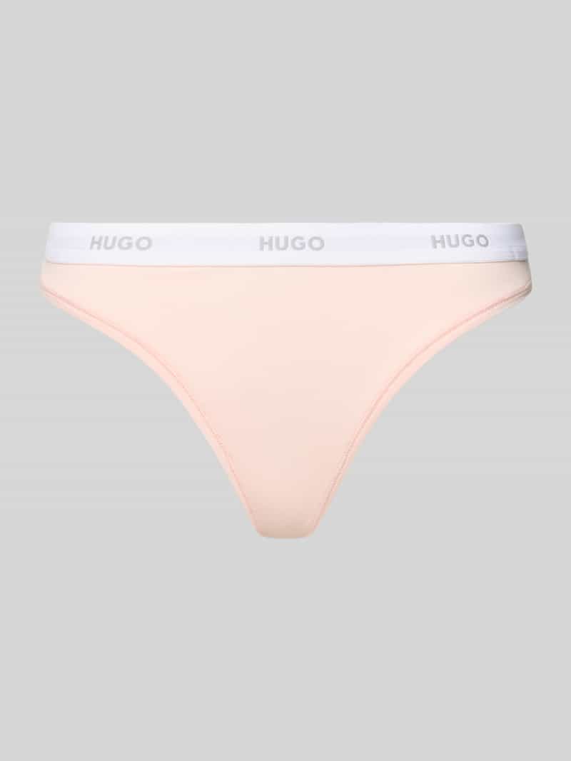 HUGO String van katoenmix model ' ID THONG'