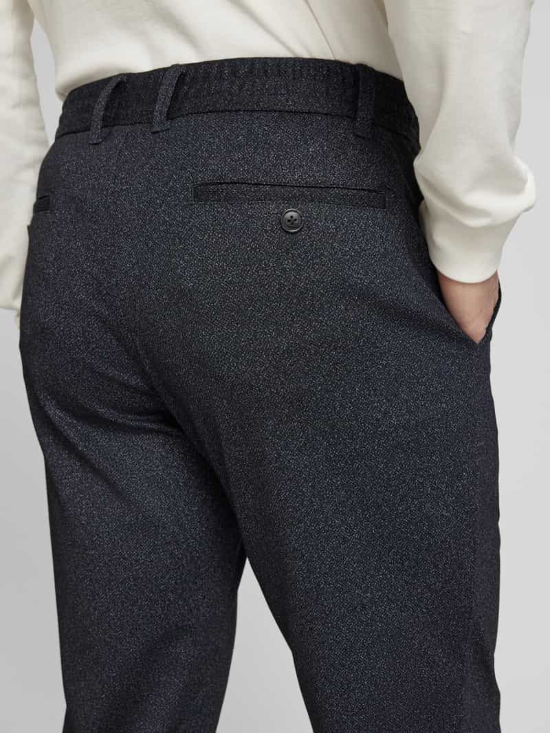 Christian Berg Men Regular fit chino met ceintuurlussen