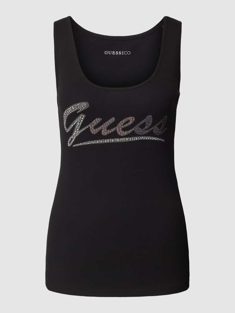 Guess Tanktop met labelprint