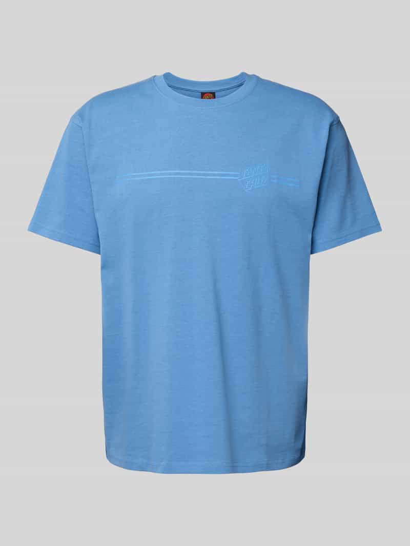 Santa Cruz T-shirt met labelprint