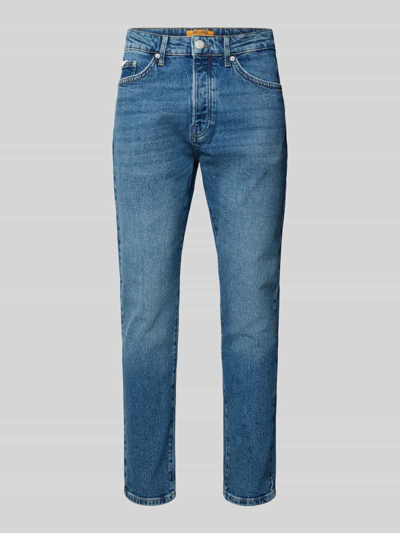 Only & Sons Tapered fit jeans van katoenmix model 'YOKE'