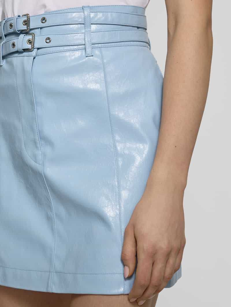 Boss Orange Minirok in leerlook model 'Vashy'