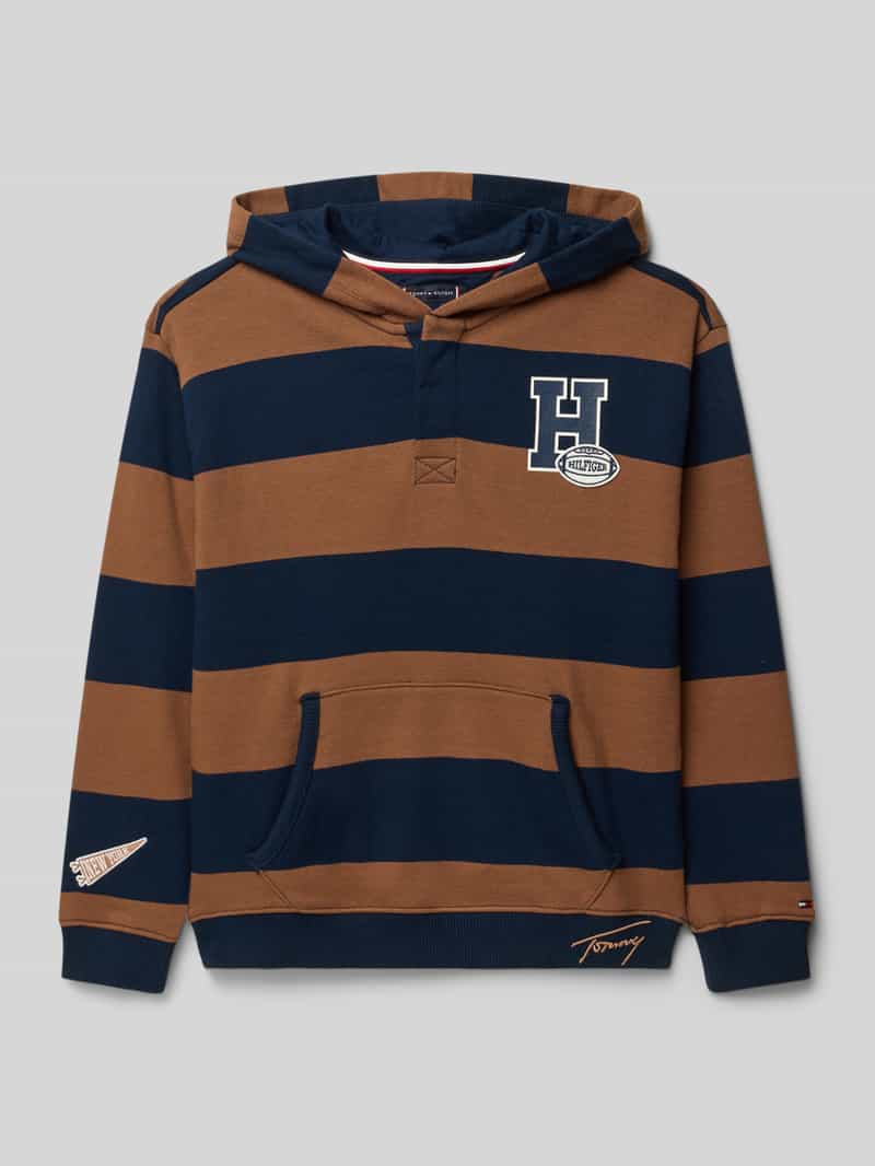 Tommy Hilfiger Teens Regular fit hoodie van katoenmix