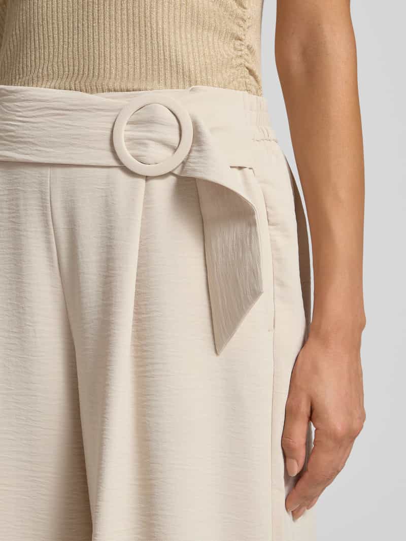 Zero Stoffen broek met Franse steekzakken